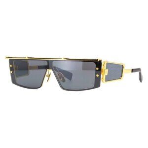 New BALMAIN Wonder Boy III Black Shield BPS-127 A Sunglasses Women